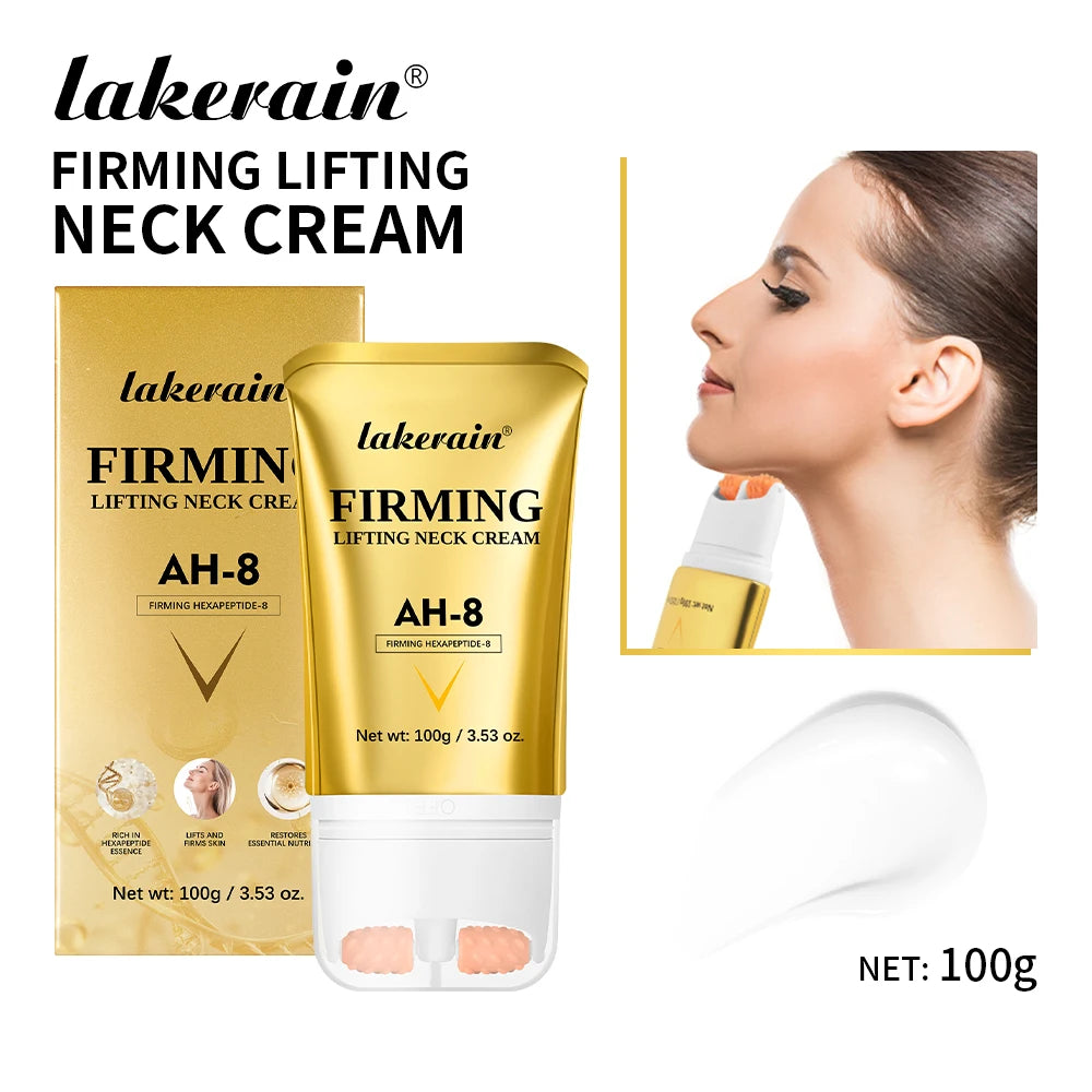 Firming and Lifting Neck Cream with Roller Applicator