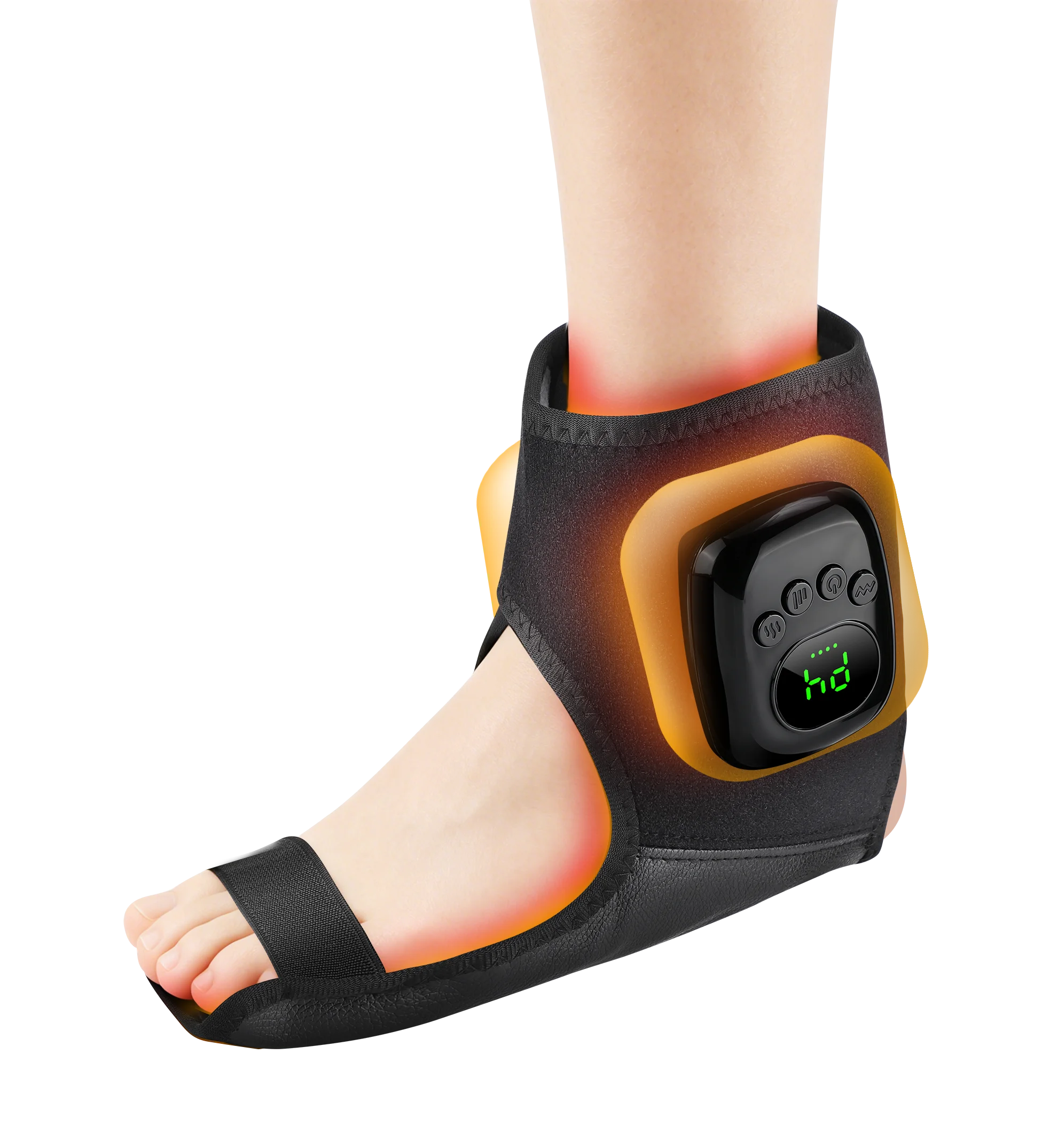 Heated Air Compression Ankle Massager for Pain Relief - 18