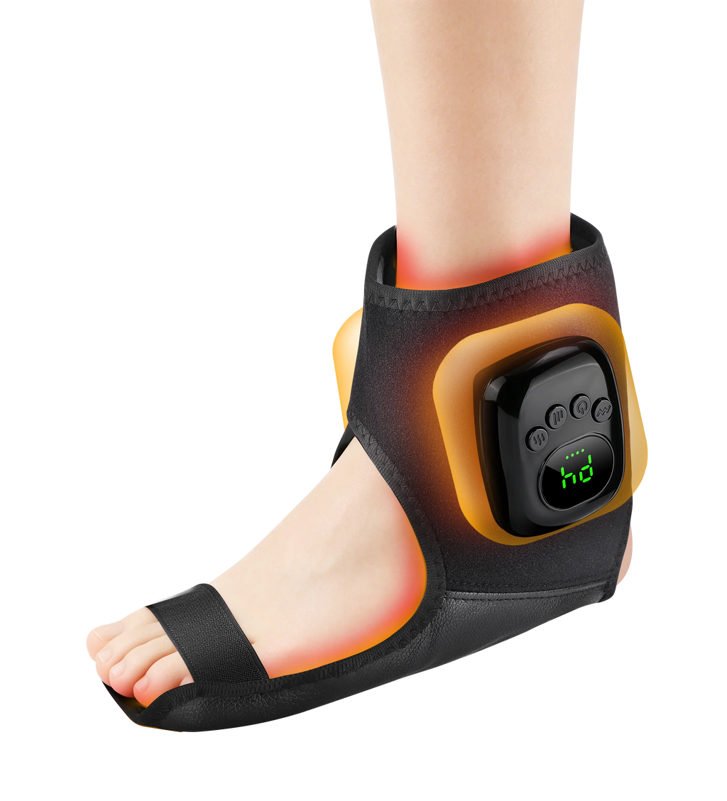 Heated Air Compression Ankle Massager for Pain Relief