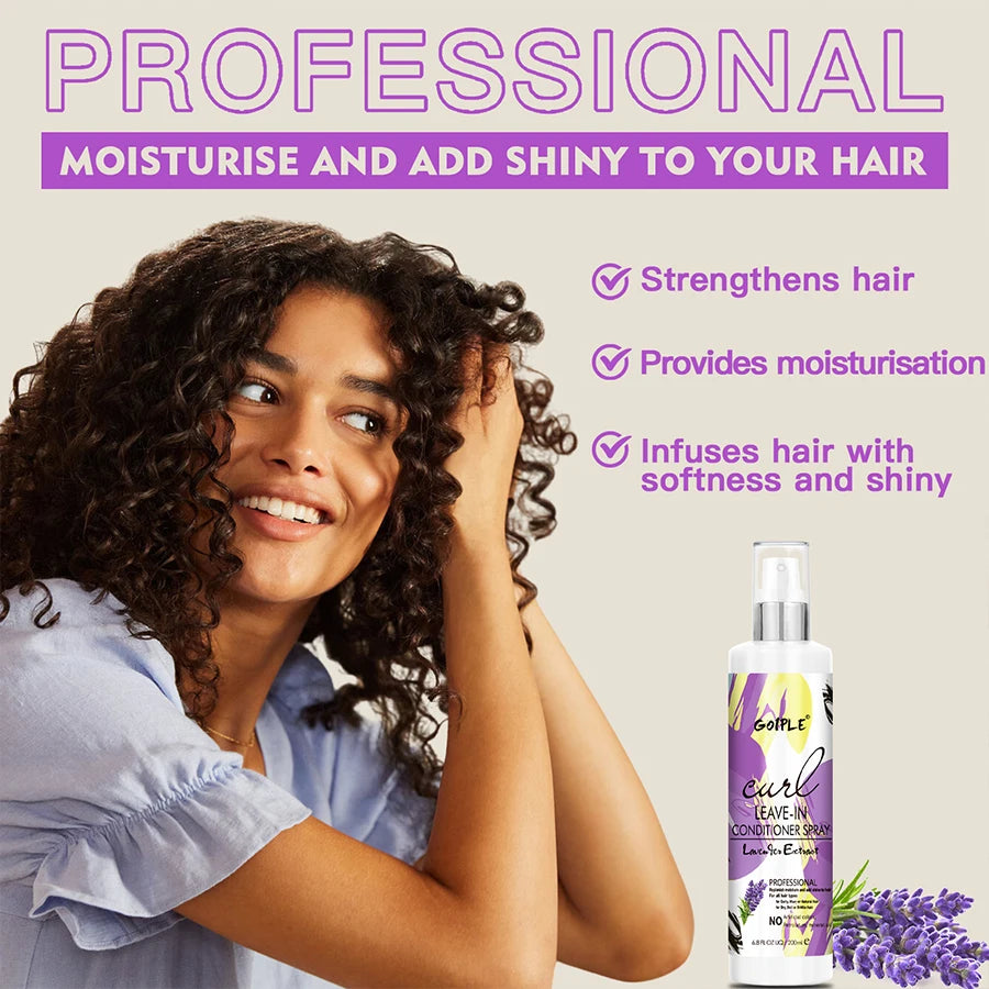 Goiple Black Castor Oil Curl Defining Cream and Leave In Conditioner - 13
