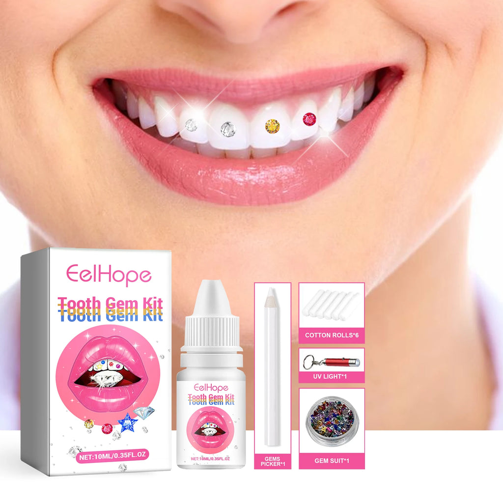 DIY Tooth Gem Kit for Sparkling Teeth Jewelry