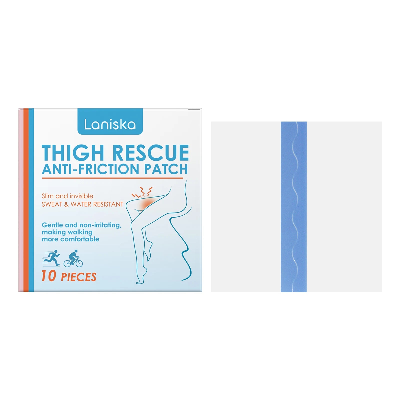 Invisible Anti-Chafing Thigh Patches for Runners and Walking - 7