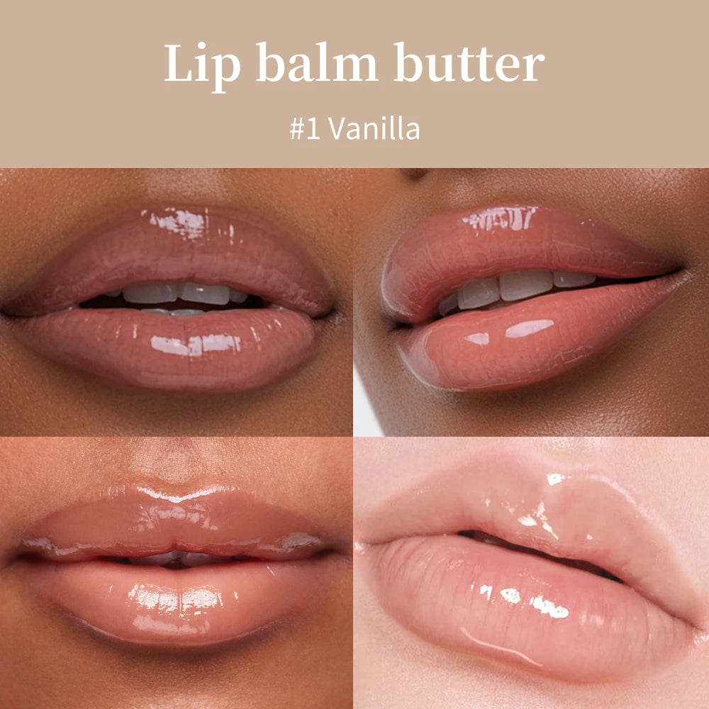 Hydrating Moisturizing Lip Balm Butter for Soft Glossy Lips - 6