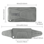 Electric Heating Waist Belt with Adjustable Temperature and Timer
