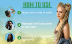 Rinse Free Braid Shampoo and Nourishing Braid Essence Oil Set