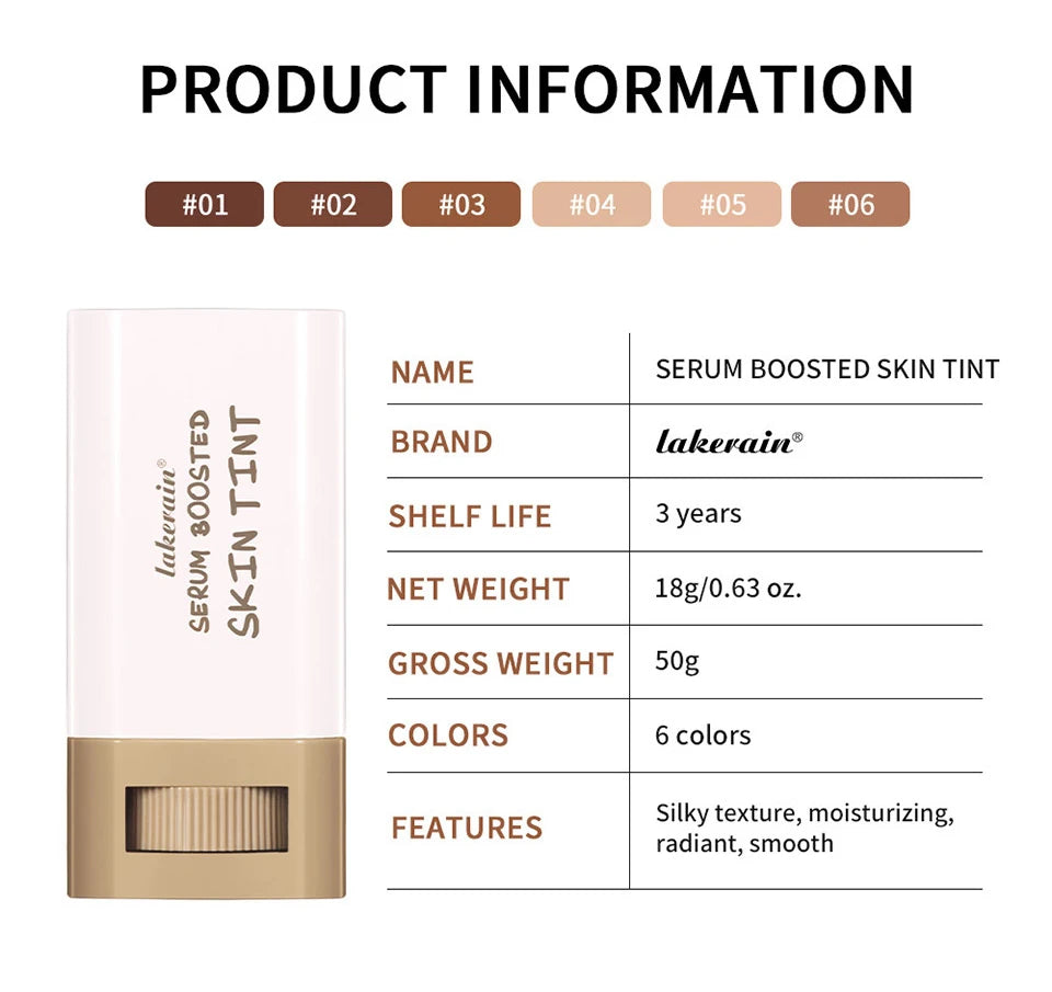 Matte Foundation Stick and Setting Powder Makeup Set
