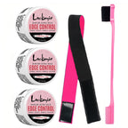 Lockmio Edge Control Wax Hair Styling Gel and Finishing Pomade Kit