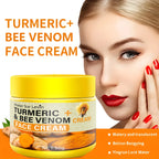 Turmeric and Bee Venom Face Cream Moisturizing Anti Aging Facial Care