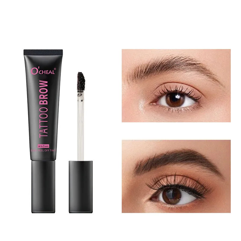OCHEAL Waterproof Tattoo Eyebrow Gel Long Lasting Peel Off Brow Tint