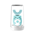 Kids Dinosaur Sonic Electric Toothbrush U-Shaped Rechargeable Brush