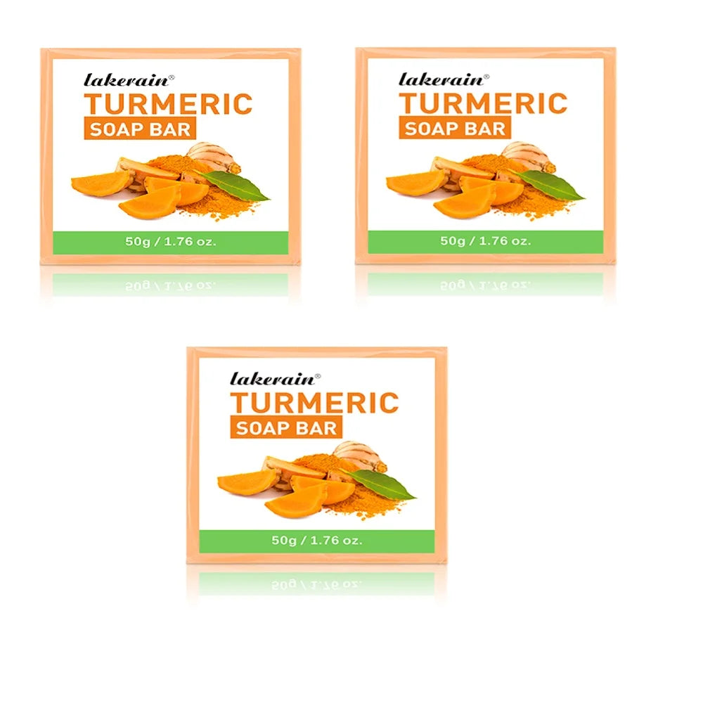 Turmeric Kojic Acid Brightening Soap Bar for Face and Body - 18