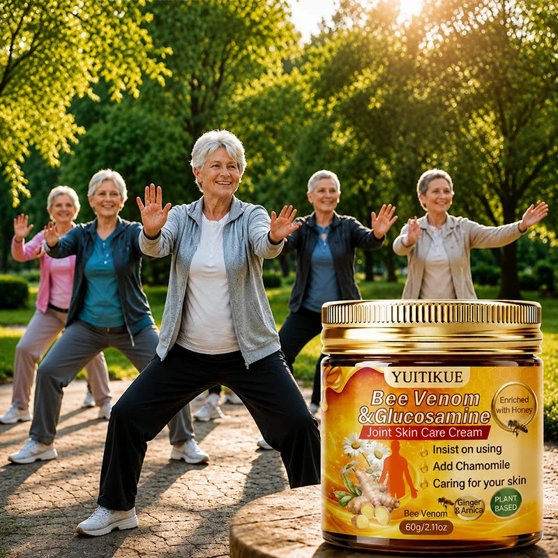 YUITIKUE Bee Venom Joint Care Cream Moisturizing Body Support Balm