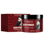 YUITIKUE Men Hair Styling Pomade Hard Hold Long Lasting Shine Wax