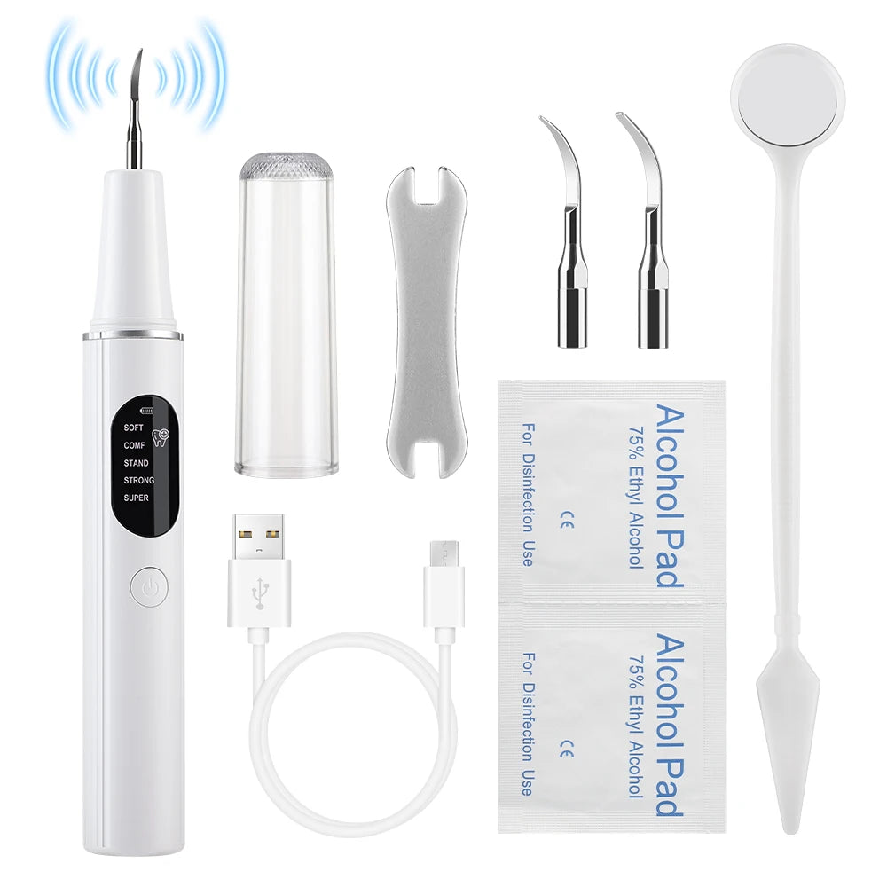 Ultrasonic Dental Scaler for Teeth Tartar and Plaque Removal - 17