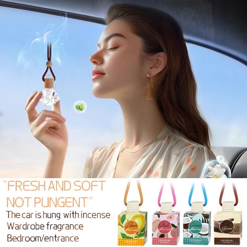 FORMBO Hanging Car Air Freshener Aromatherapy Diffuser Bottle - 1