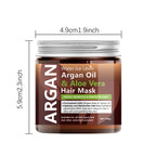 Argan Oil and Aloe Vera Collagen Keratin Hair Mask 100g