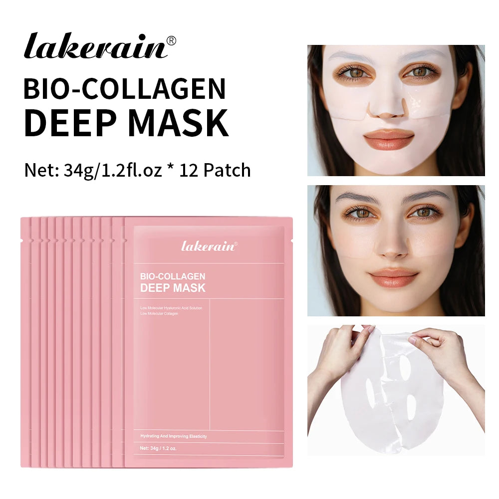 Bio-Collagen Deep Hydrating Face Mask for Pore Tightening - 1