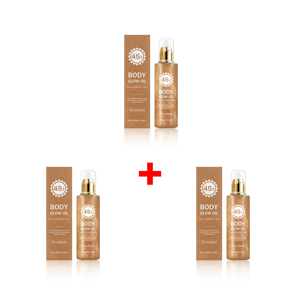 SPF 45 Coconut Glowing Body Oil Sun Protection