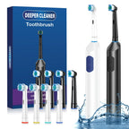 Rechargeable Electric Toothbrush with 5 Cleaning Modes