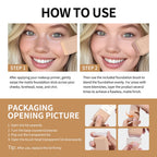 Matte Foundation Stick with Built-in Brush for Flawless Coverage