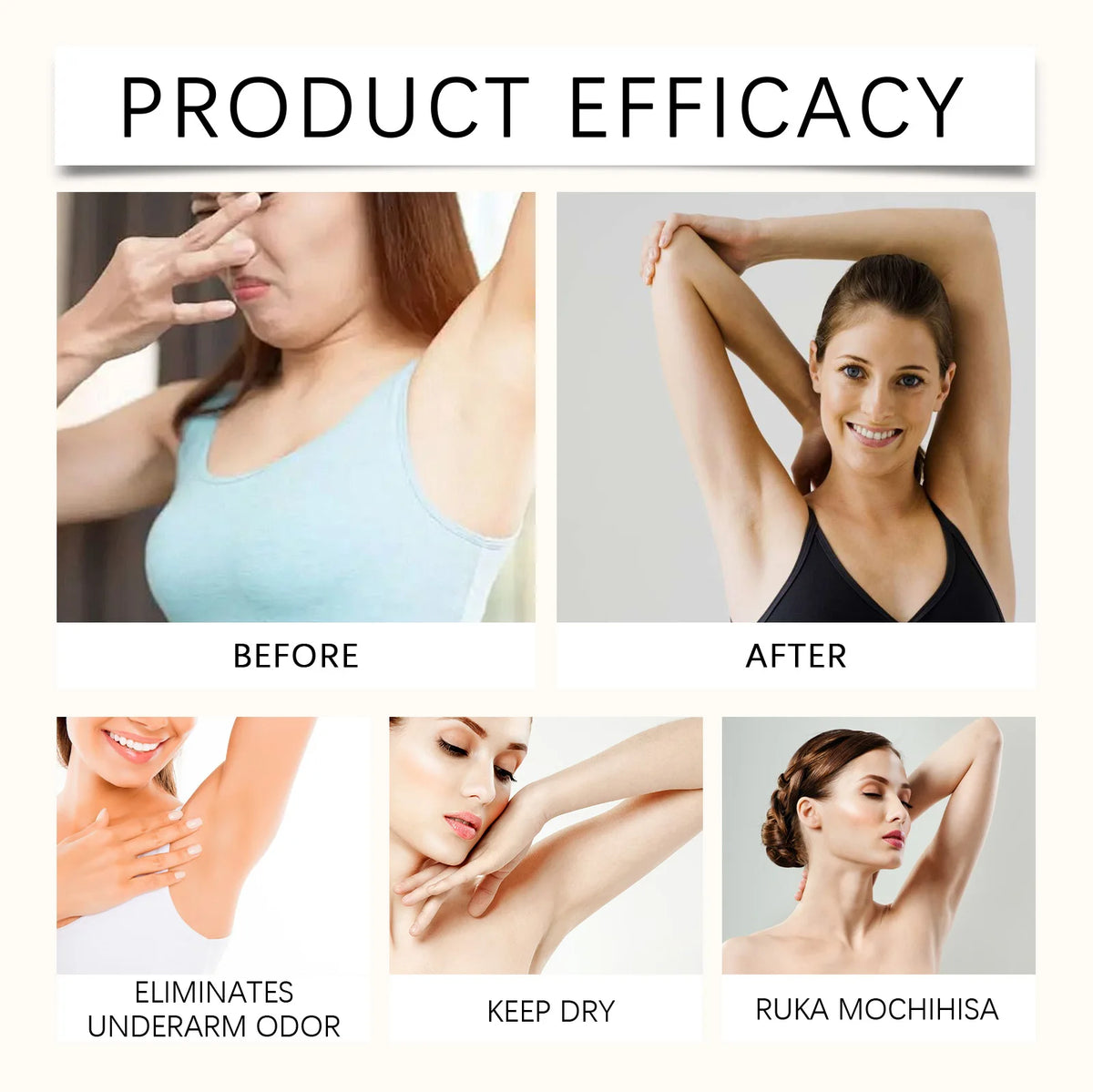 Long-Lasting Vanilla Scent Underarm Deodorant Stick