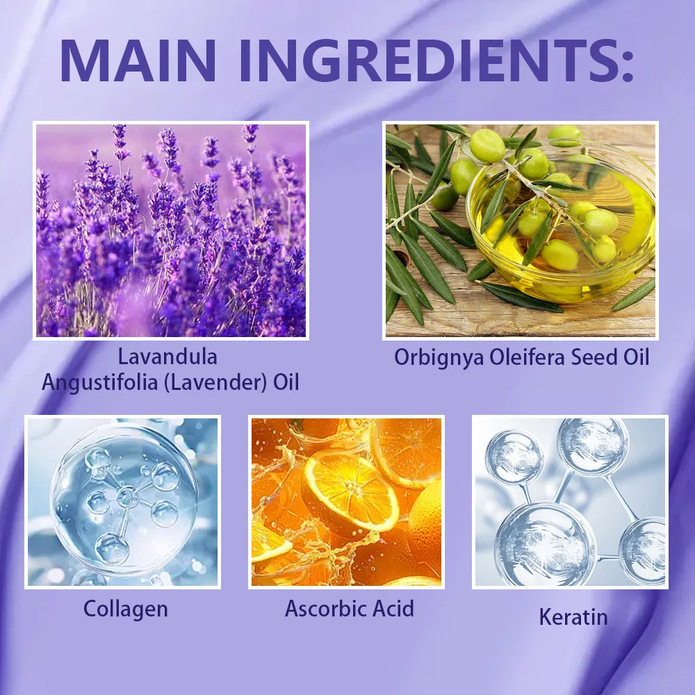 Purple Hair Mask for Blonde Hair Toner and Deep Conditioning Treatment