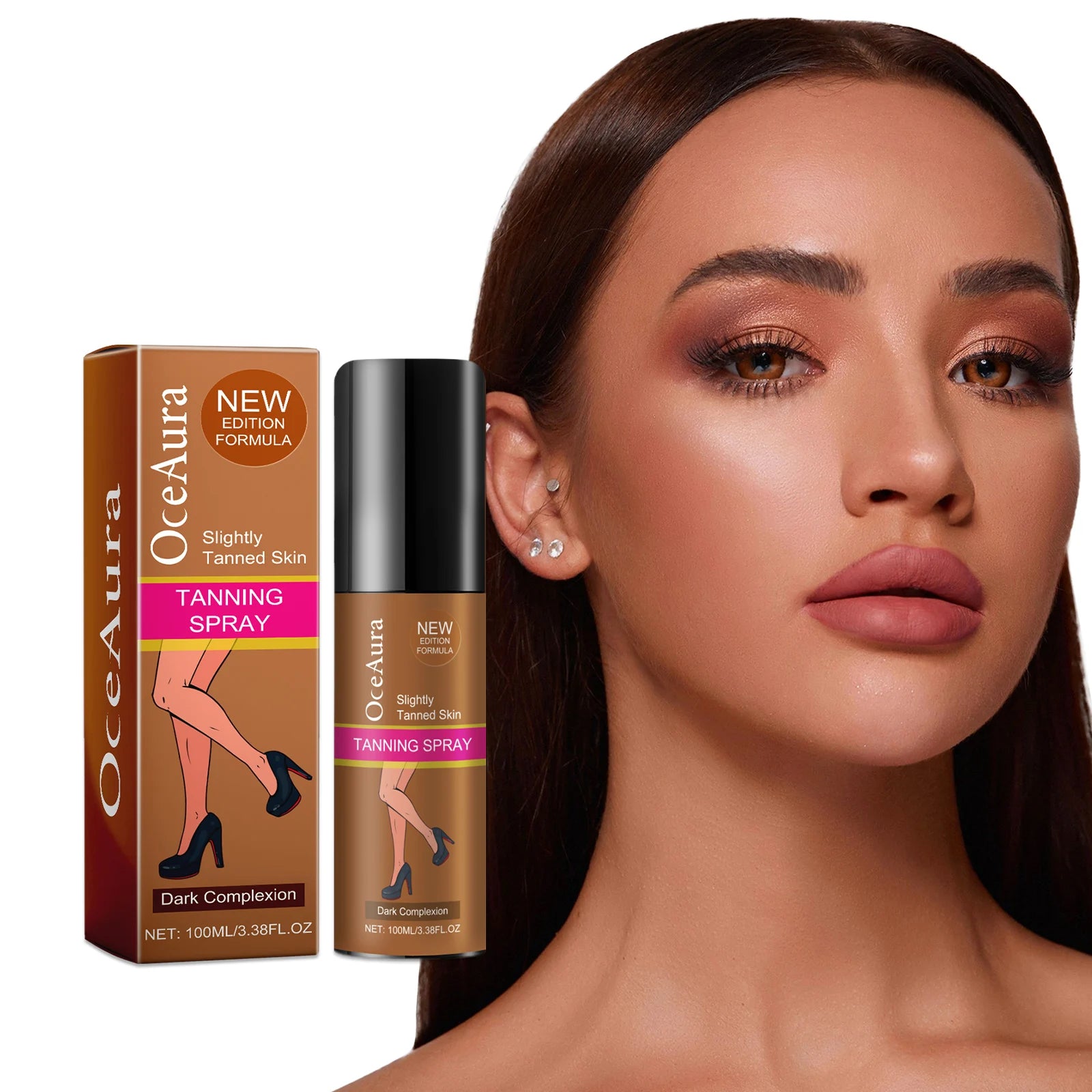Sunless Self-Tanning Spray for Natural Glowing Skin - 3