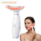 3-in-1 LED Facial Massager for Skin Tightening and Lifting