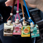 FORMBO Hanging Car Air Freshener Aromatherapy Diffuser Bottle