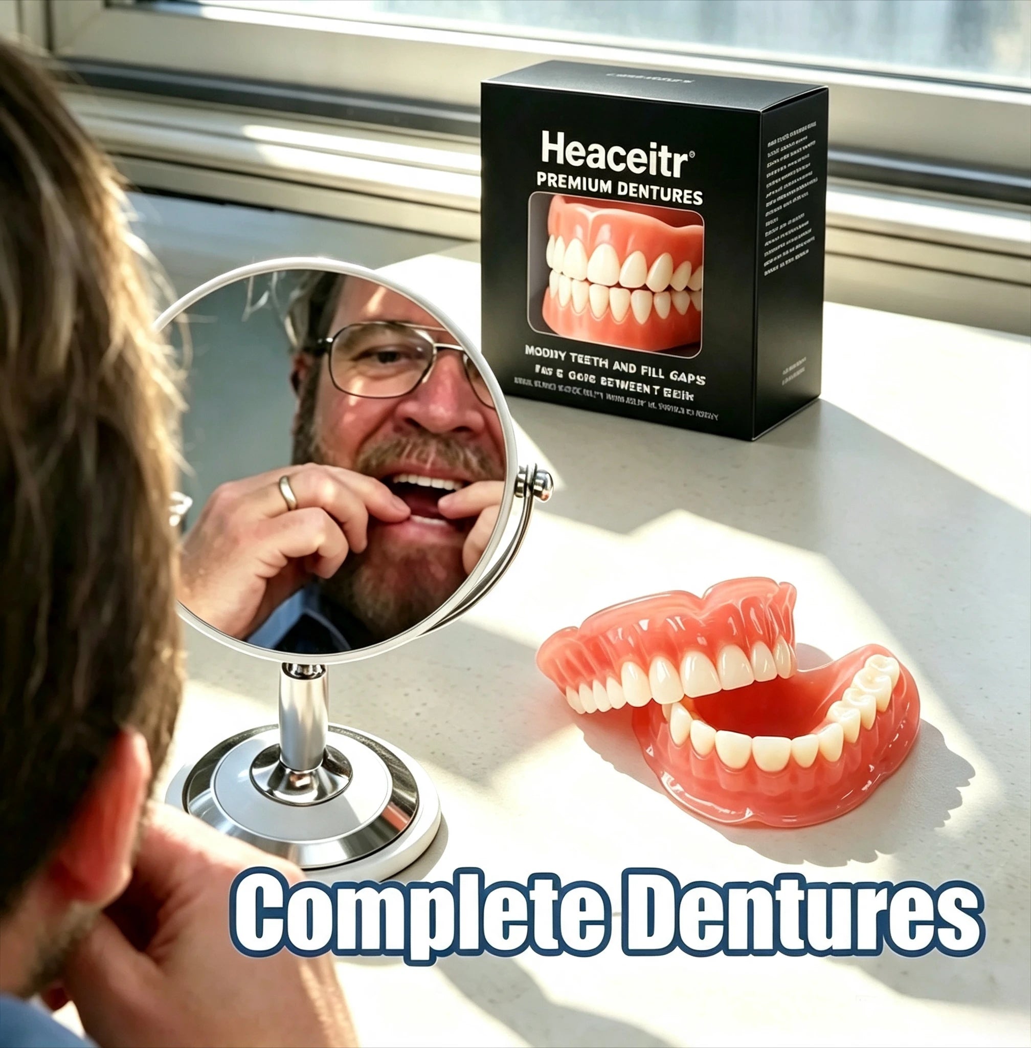 Custom Fit Silicone Dentures for Comfortable Smile - 3