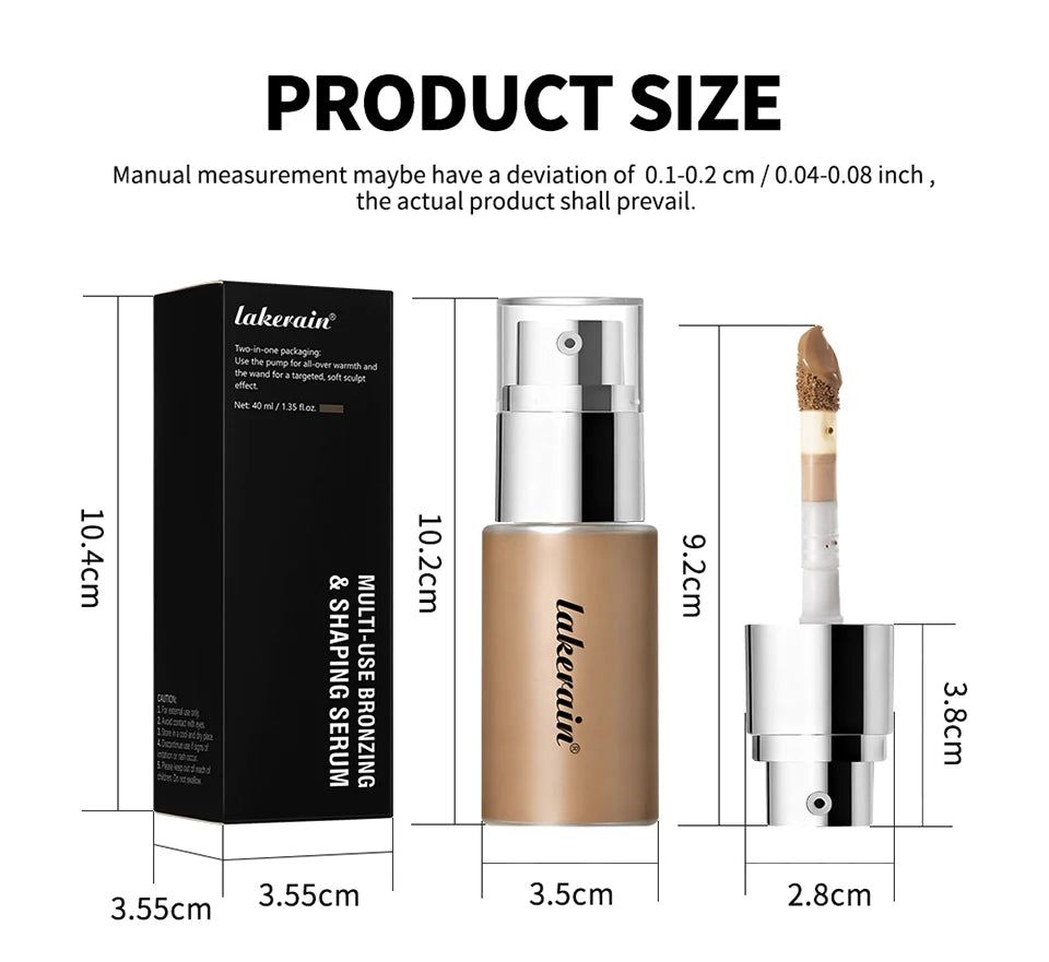 Hydrating Bronzing and Shaping Face Serum