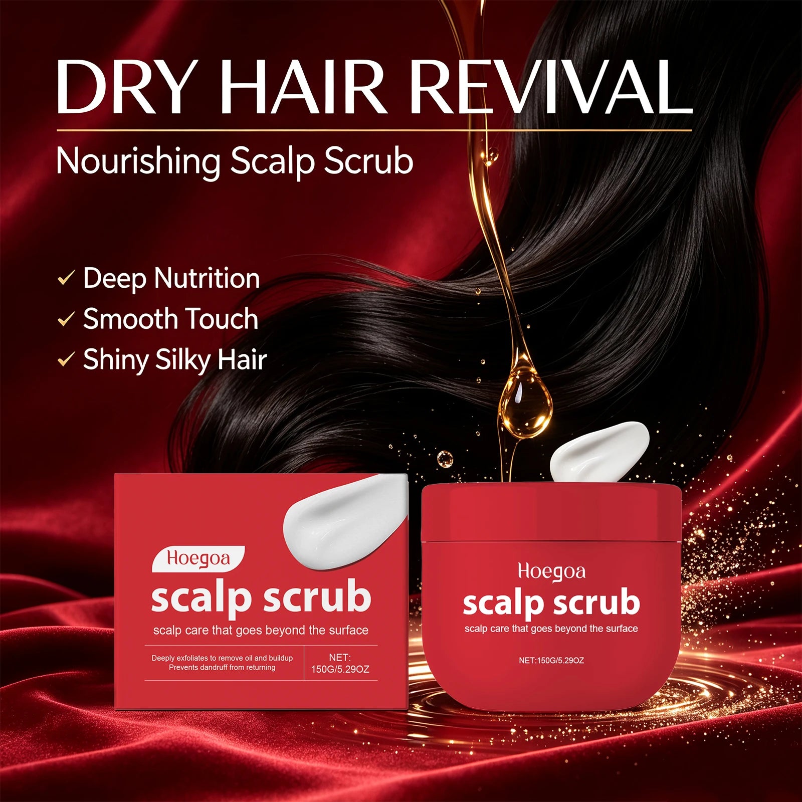 Deep Cleansing Scalp Exfoliator for Dandruff and Oily Hair - 4