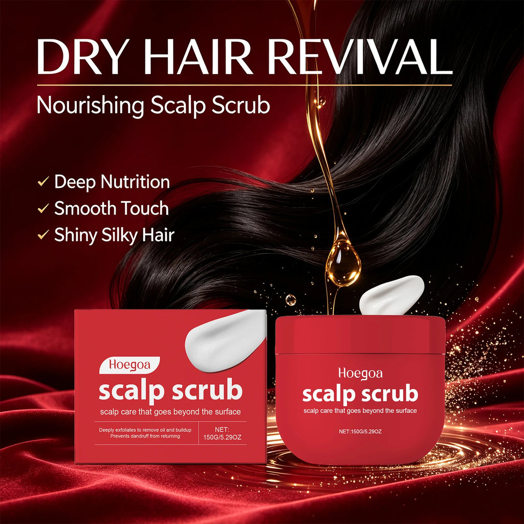 Deep Cleansing Scalp Exfoliator for Dandruff and Oily Hair