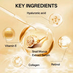 Snail Hydration Cream Moisturizer Plant Collagen Vitamin E 50g