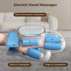 Electric Air Compression Hand Massager with Heat for Pain Relief