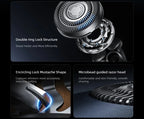 MIJIA Electric Shaver Pro 360 Floating Head Waterproof Beard Trimmer
