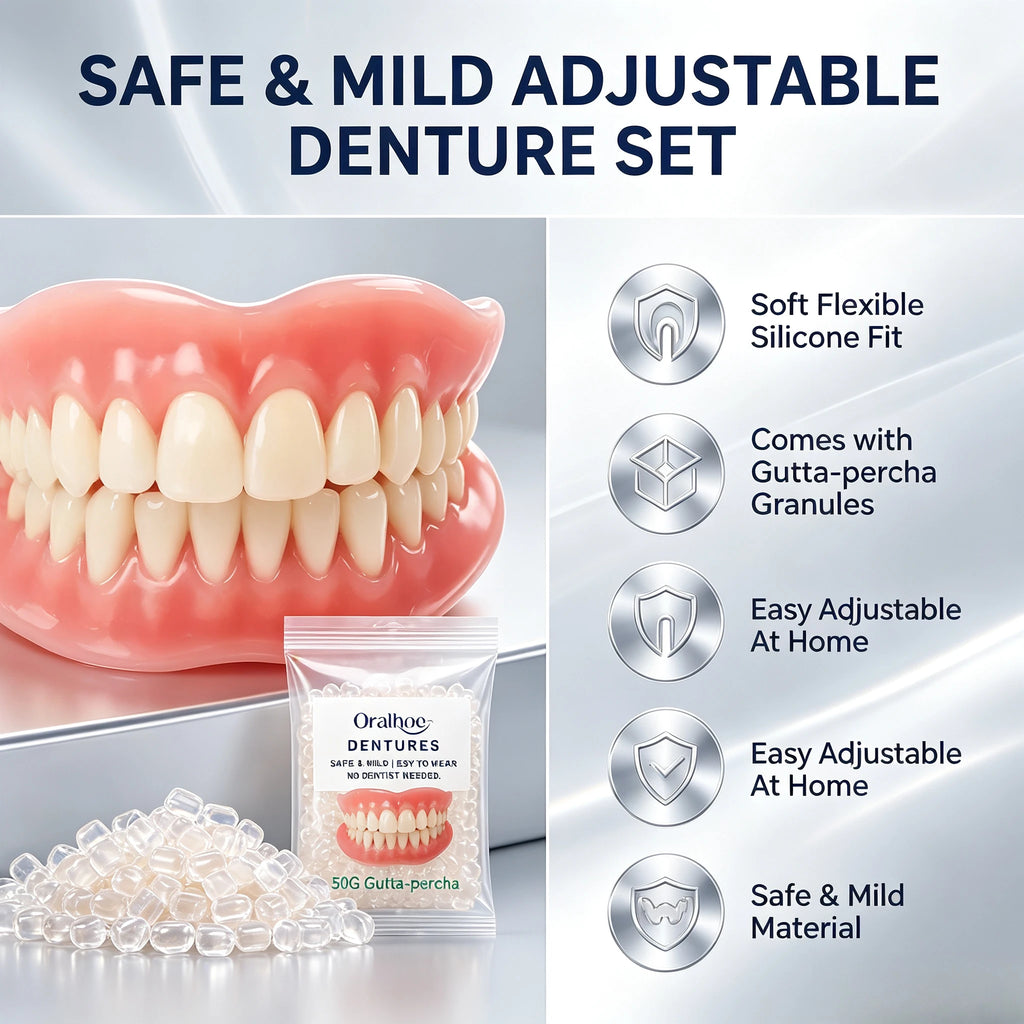 Complete Denture Storage and Cleaning Care Kit