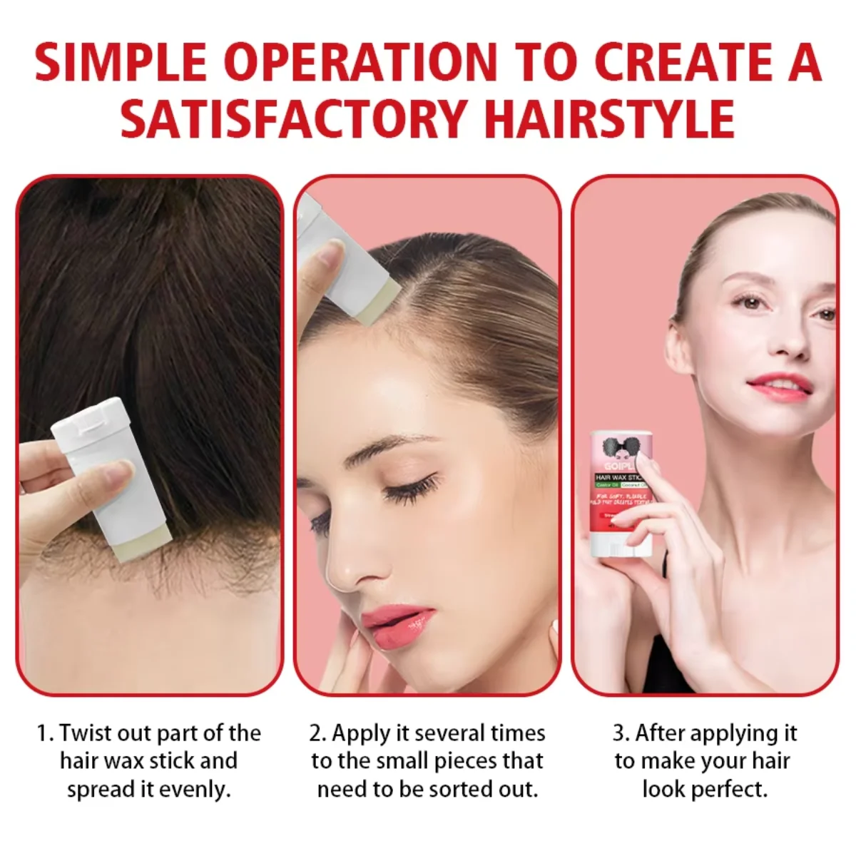 Goiple 8 Piece Lace Wig Adhesive and Hair Styling Kit