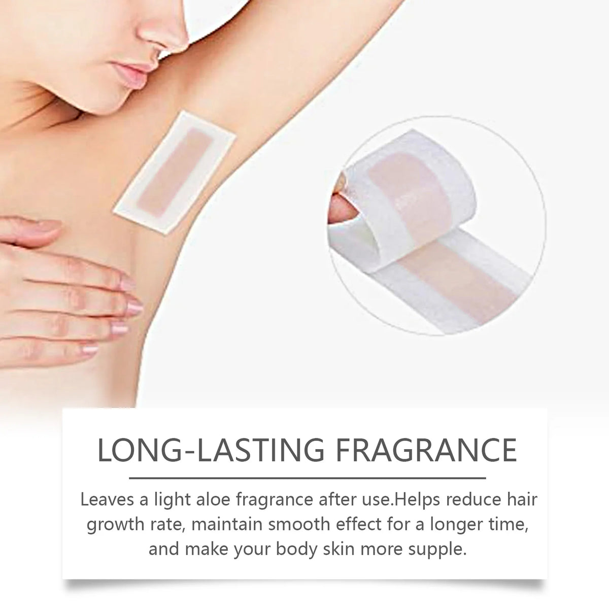 Full Body Hair Removal Wax Strips for Smooth Skin