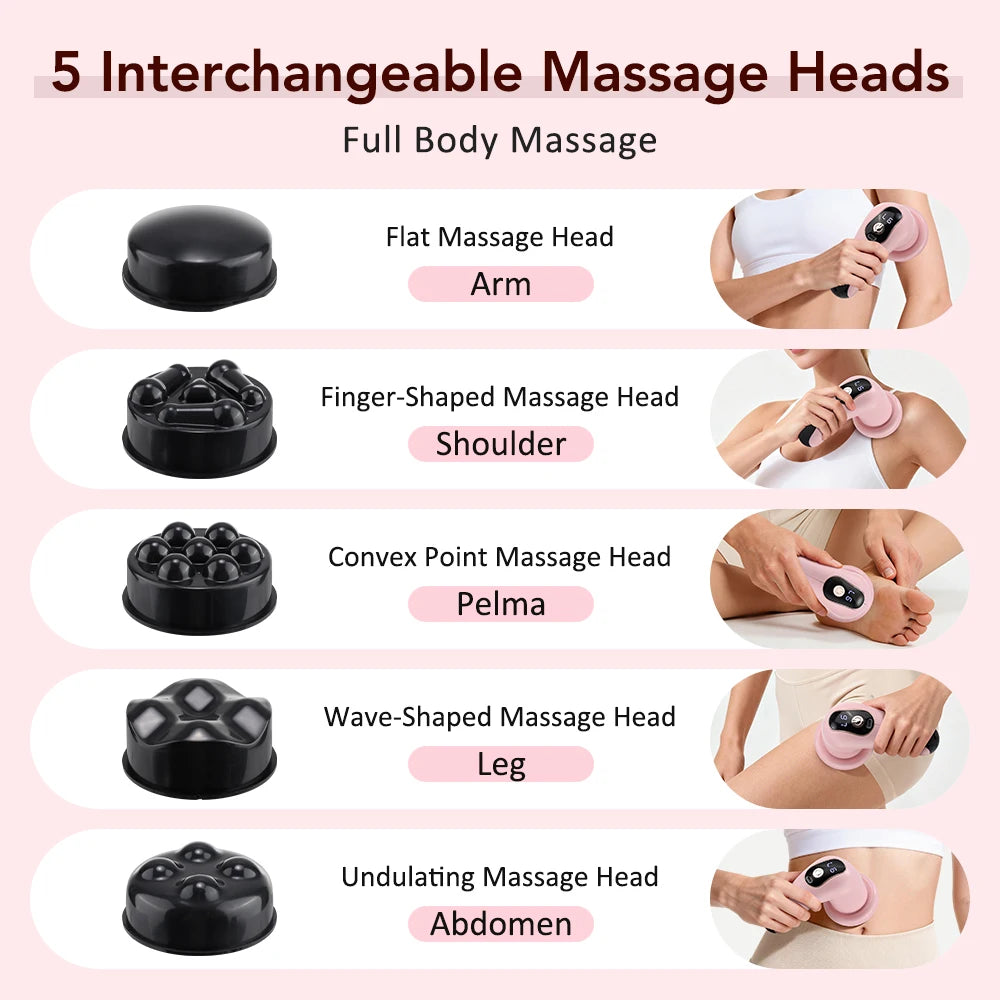 5-in-1 Electric Body Slimming and Cellulite Massager