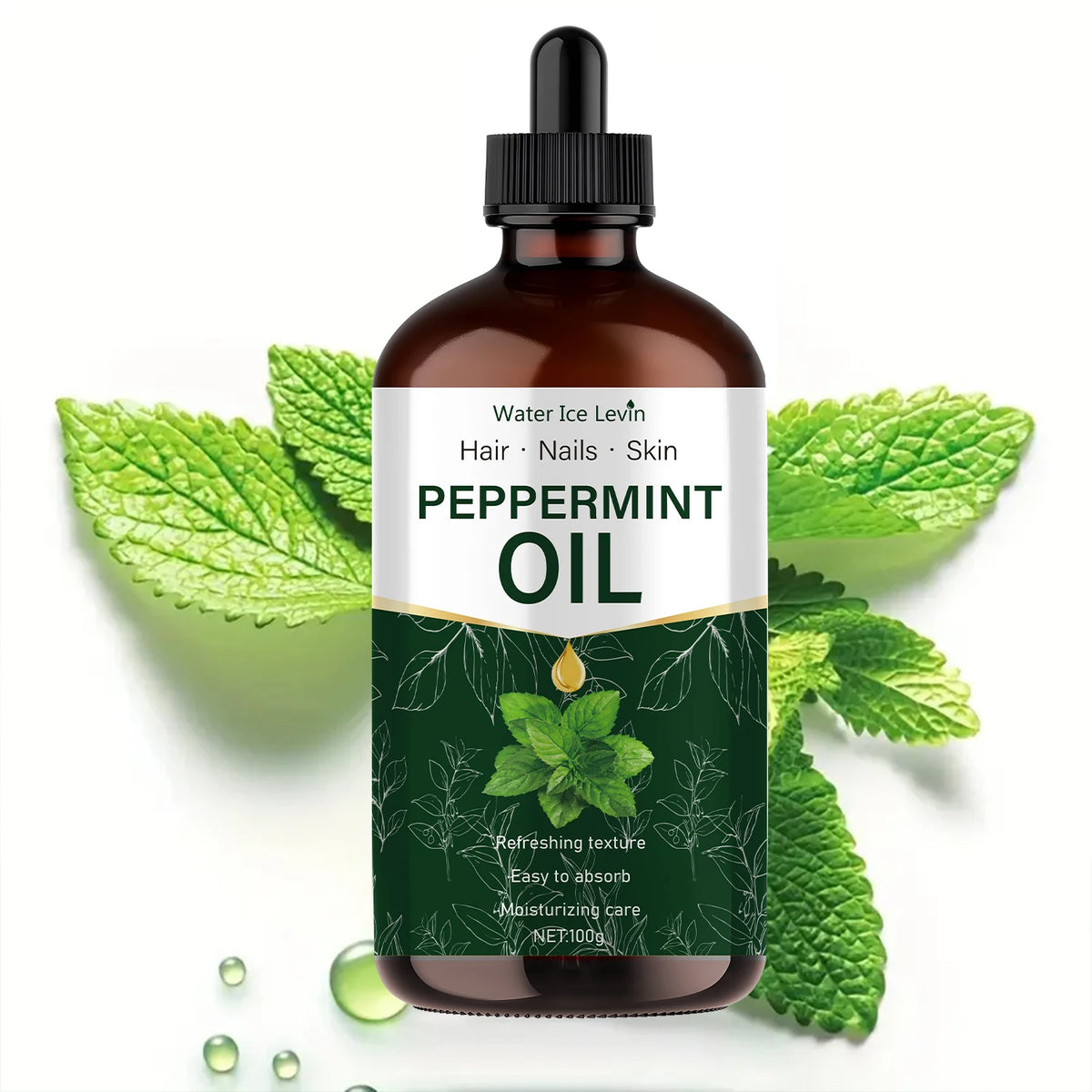 Peppermint Essential Oil Natural Moisturizing Body and Hair Care 100g