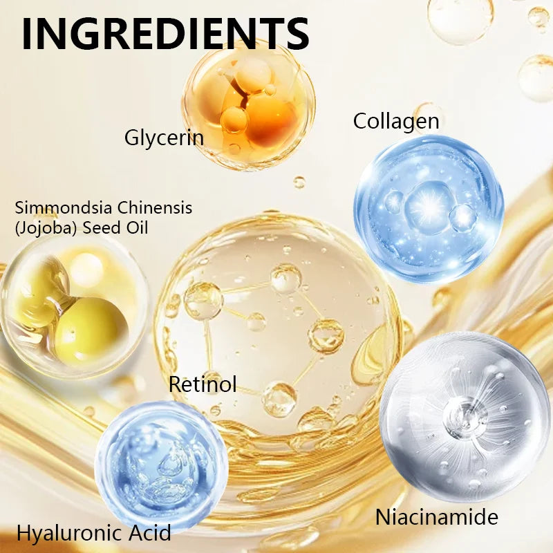 Retinol Collagen Eye Cream Anti-Aging Peptide Firming Treatment