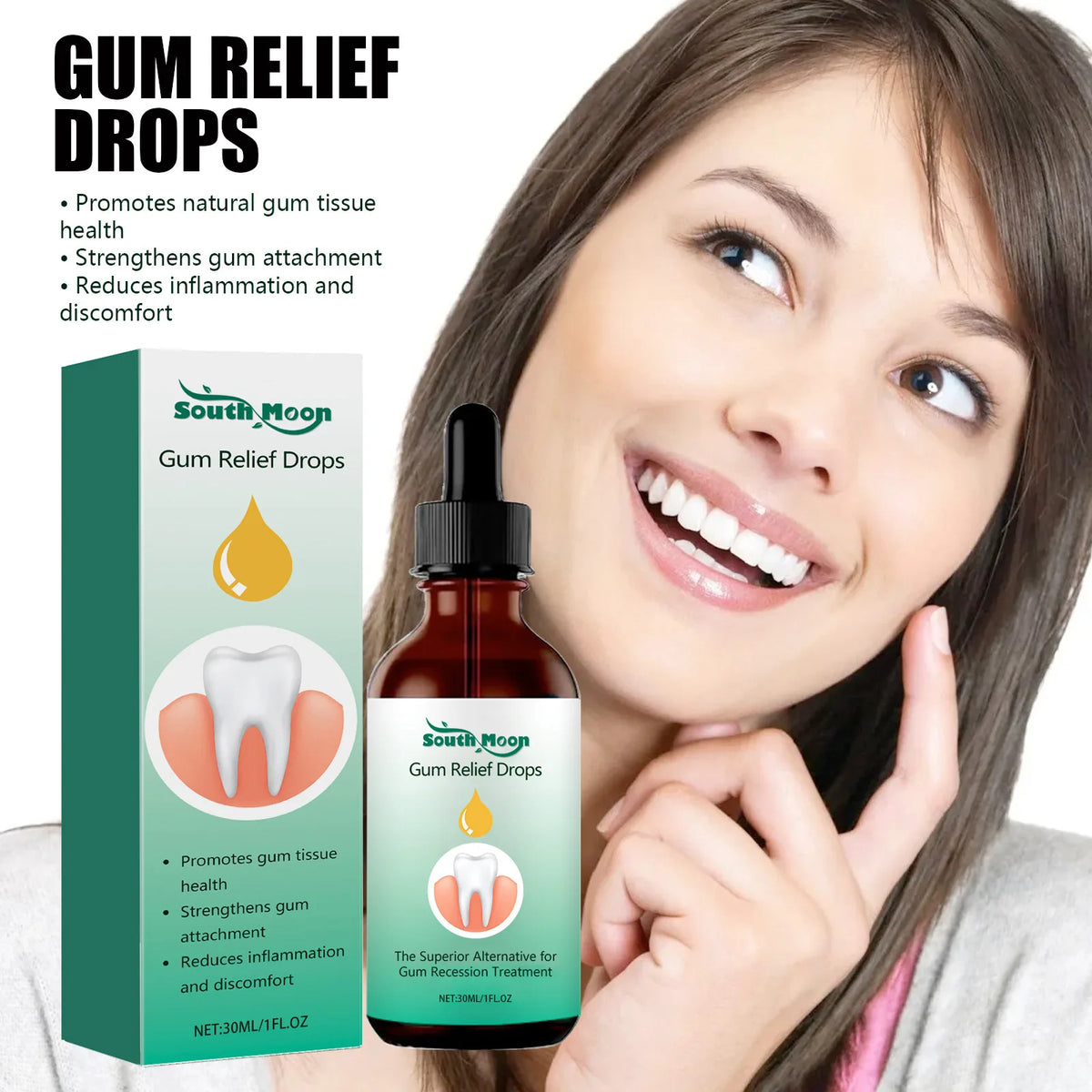Herbal Toothache and Gum Relief Drops