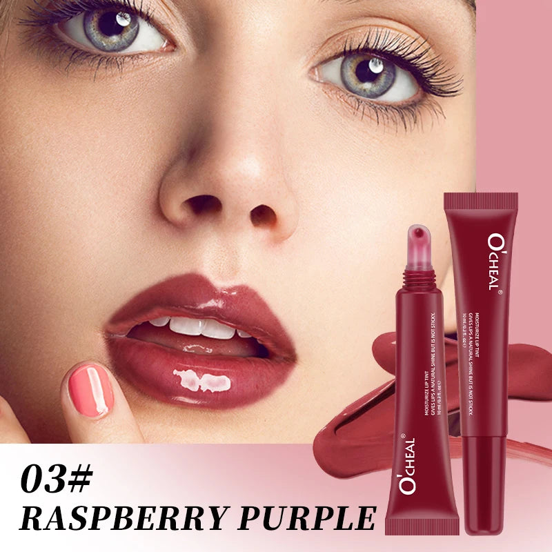 O'CHEAL Moisturizing Lip Gloss Waterproof Long Lasting Tinted Makeup - 26