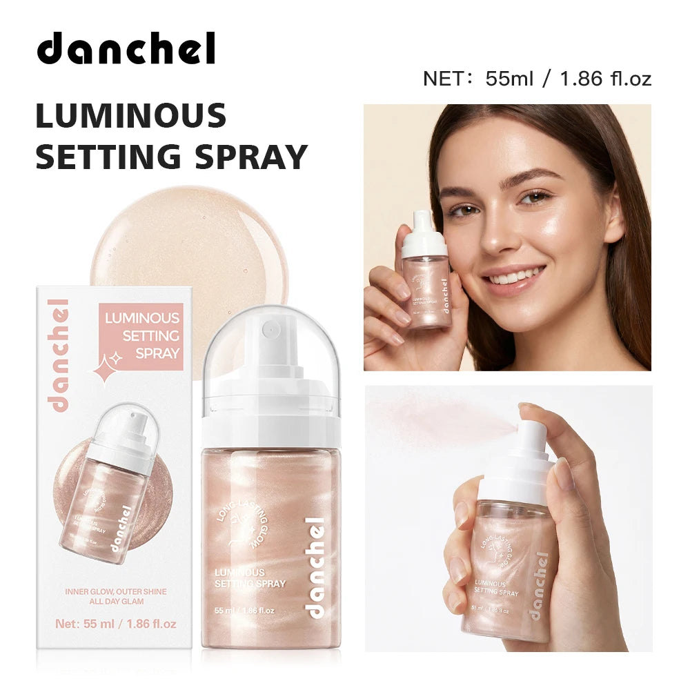 Luminous Setting Spray for Hydrating Dewy Makeup Finish