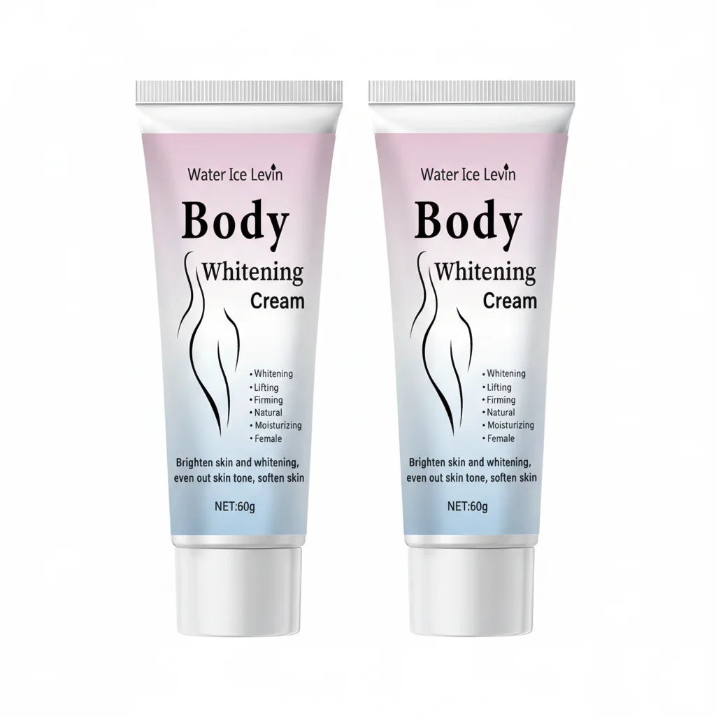 Water Ice Levin Body Whitening Cream Brightening Moisturizer 120g Pack