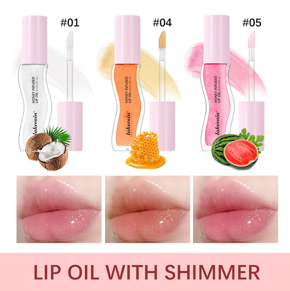 Honey Infused Moisturizing Lip Gloss Oil