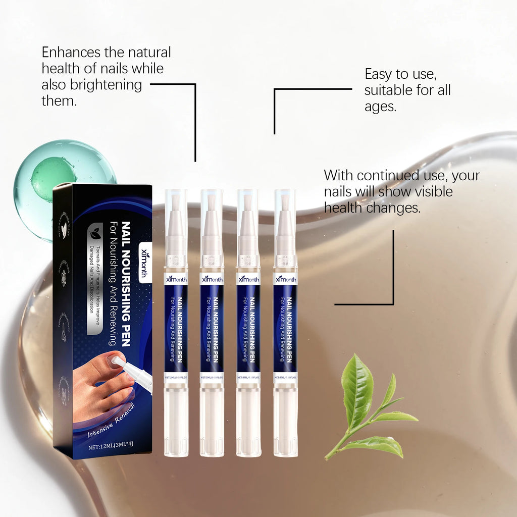Nourishing Nail Repair Oil Pen for Damaged and Brittle Nails