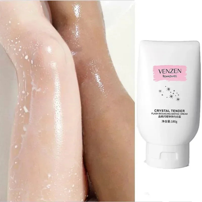 Venzen Crystal Tender Whitening Moisturizing Body Cream 180g - 1