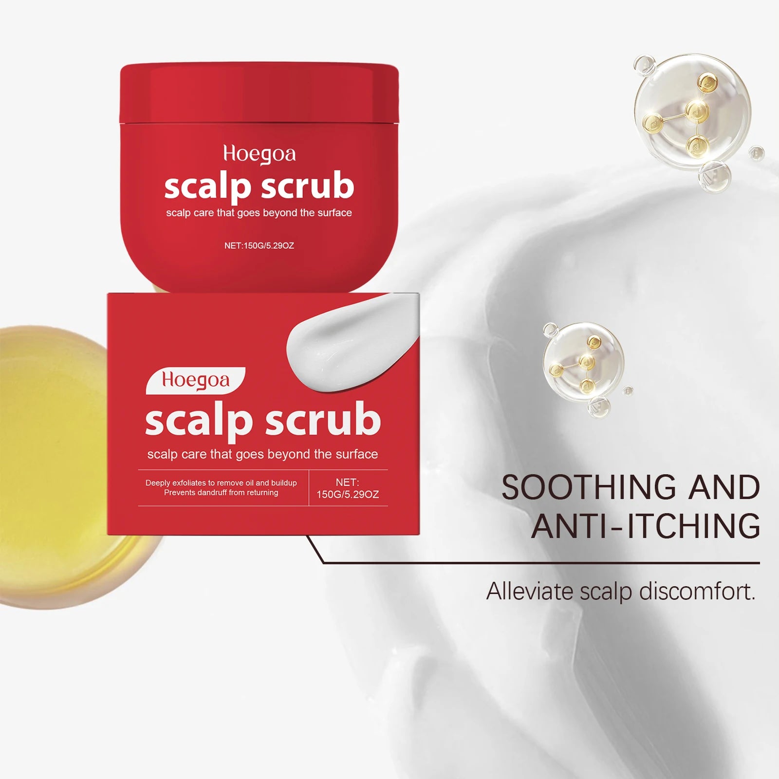 Nourishing Moisturizing Scalp Scrub Shampoo 150g - 11